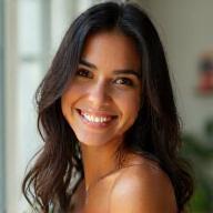 Retrato de Ana Sofía Ramírez, estudiante de IELTS sonriendo